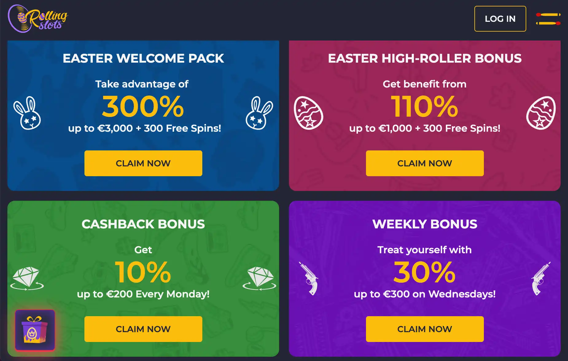 rollingslots-bonuses