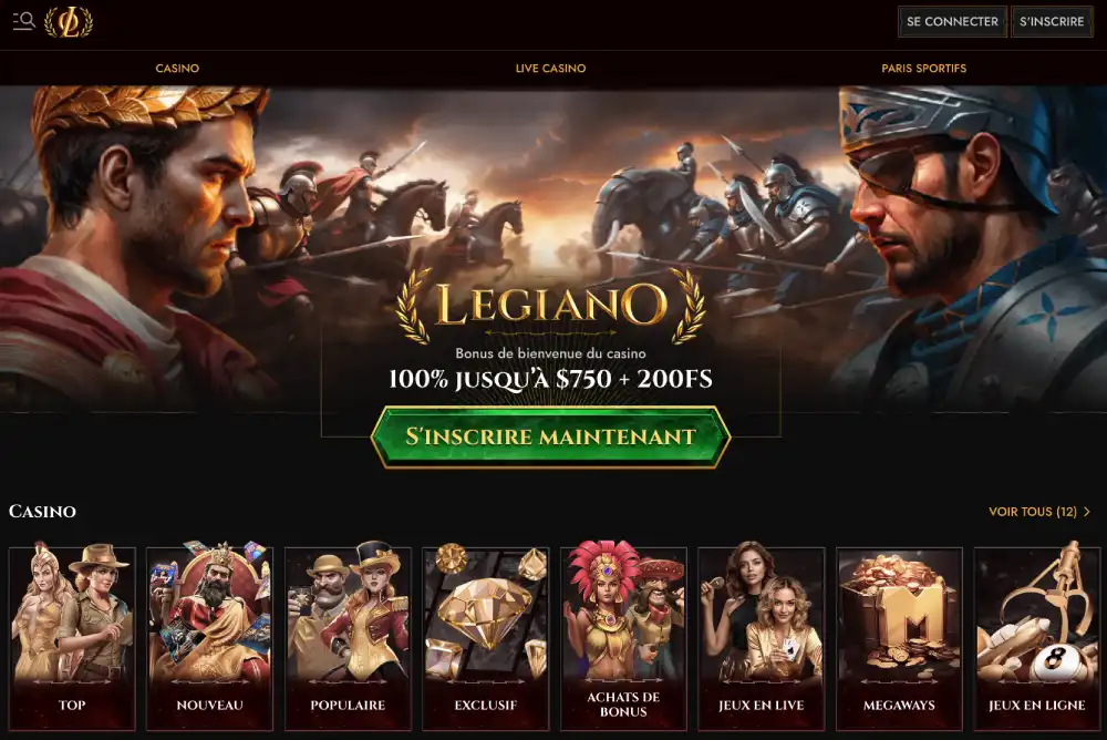 legiano-main-page