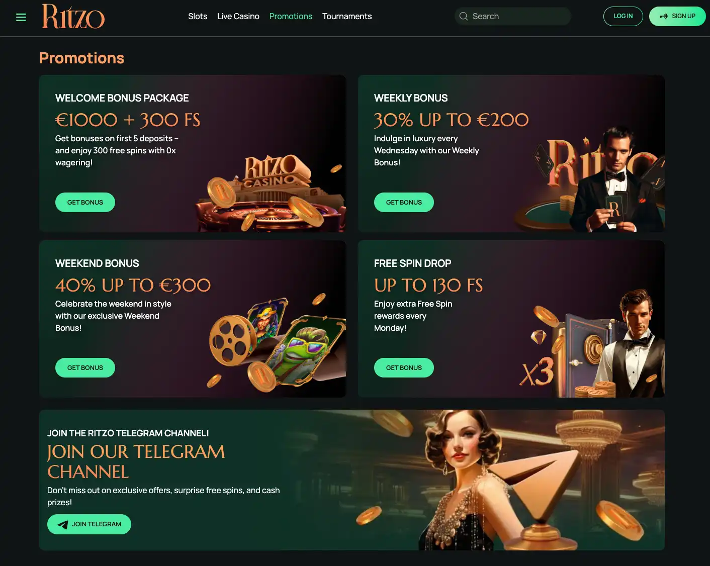 ritzo-casino-bonuses