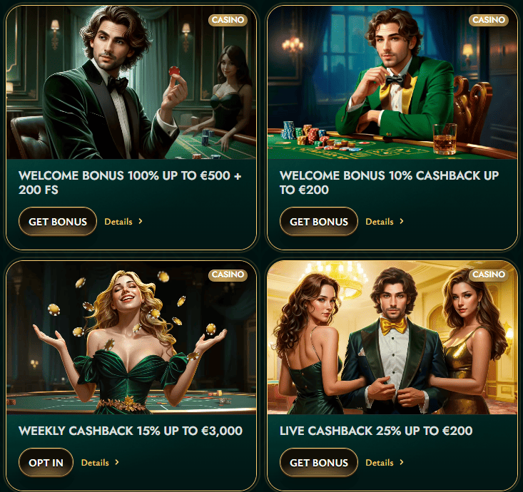 Cashed Casino Bonus