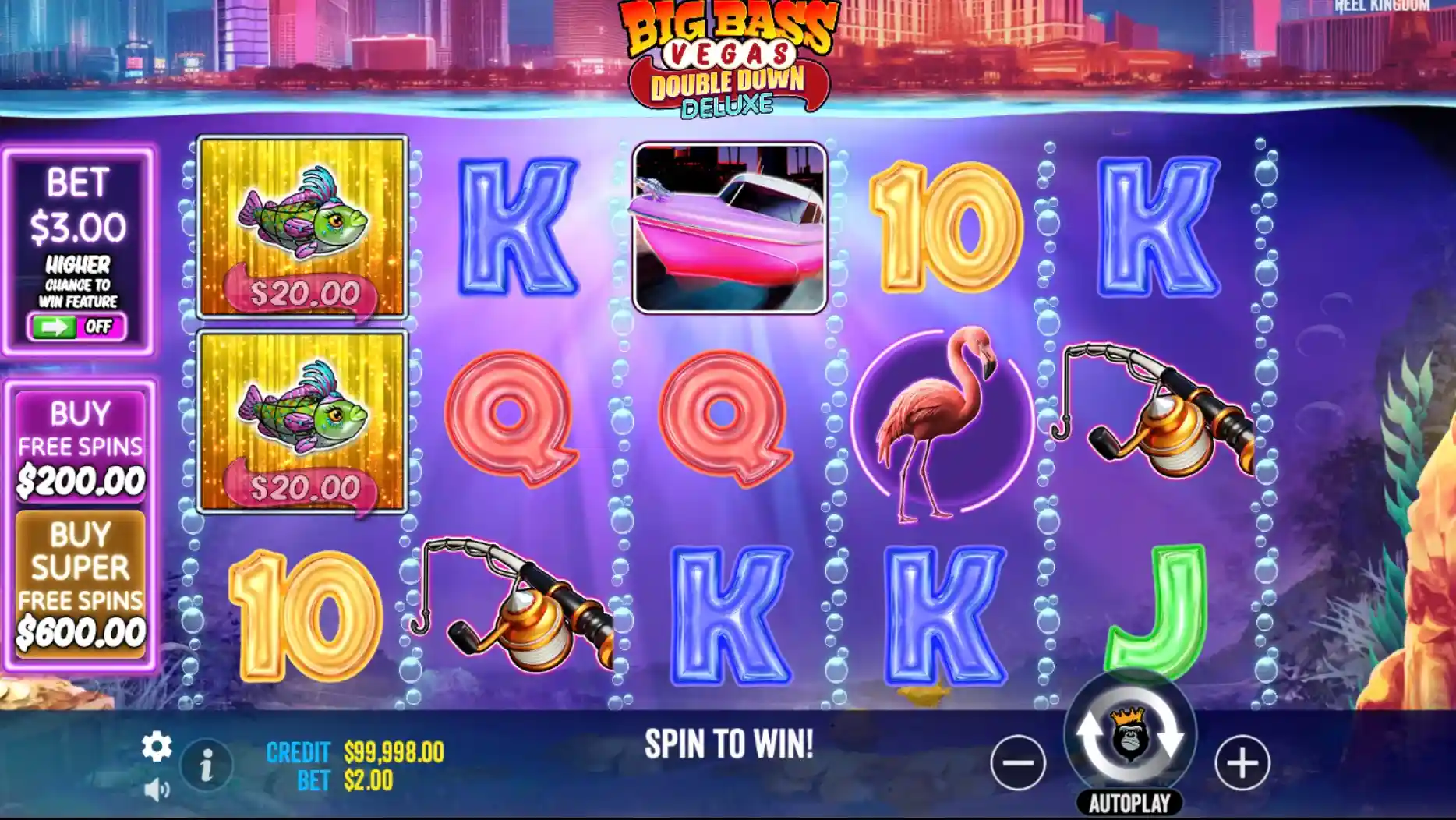 big bass double down slot
