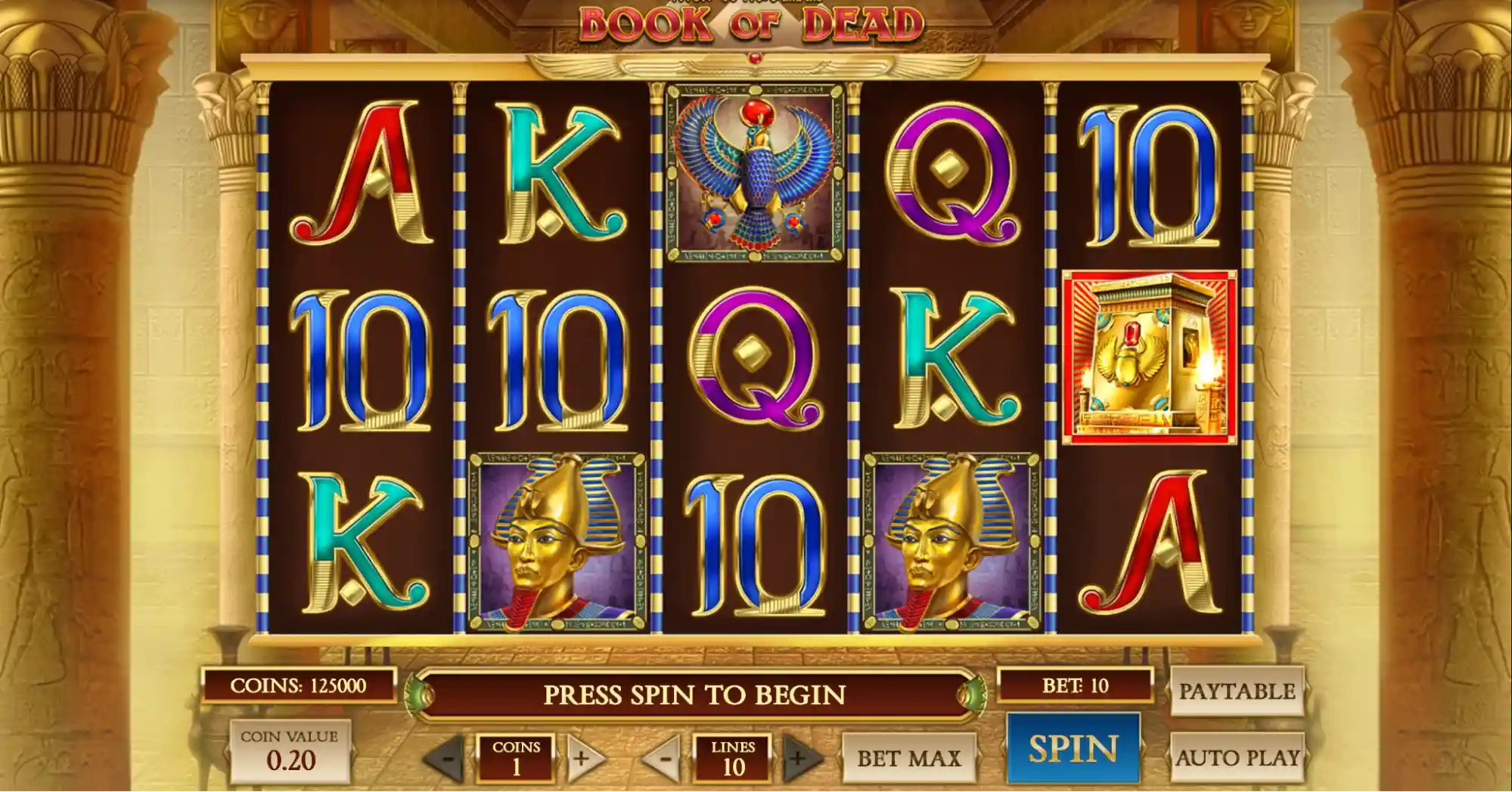 book of dead slot