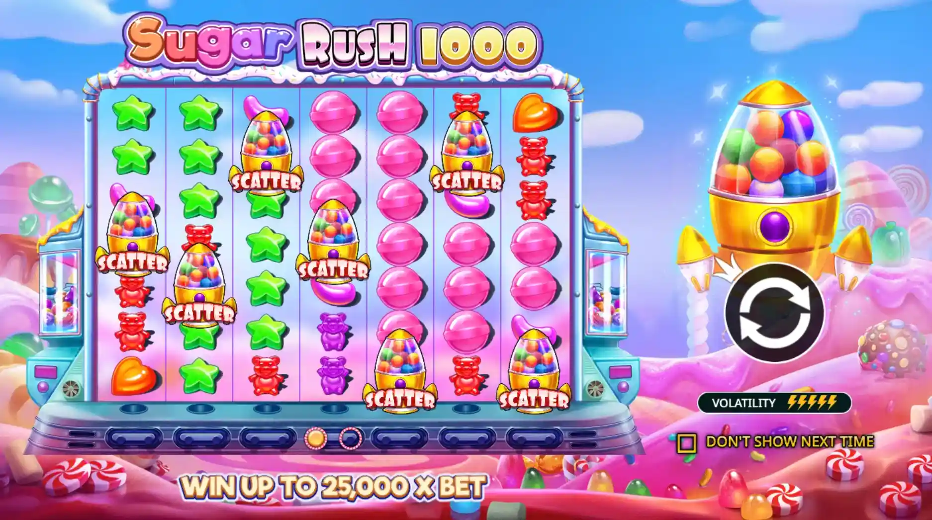sugar rush 1000