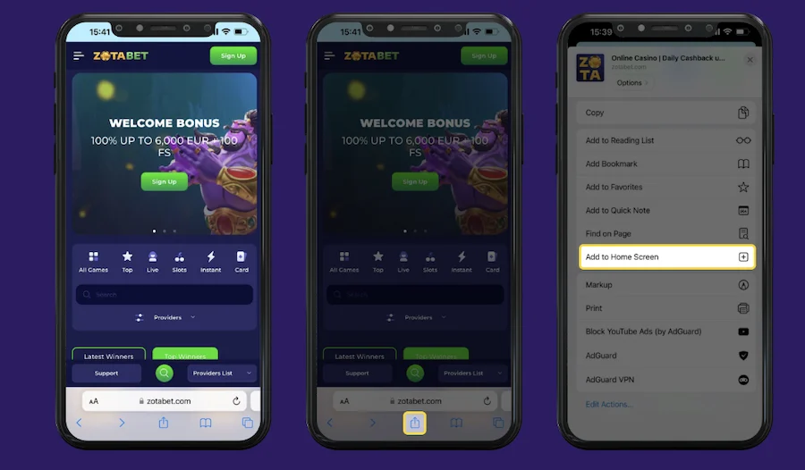 zotabet casino app